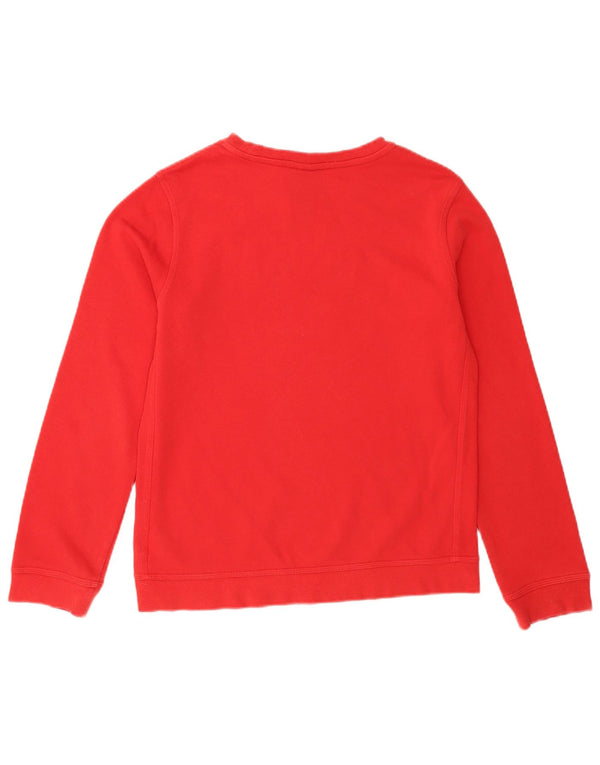 Nike Jungen-Sweatshirt mit Standard-Passform, 13–14 Jahre, XL, rote Baumwolle