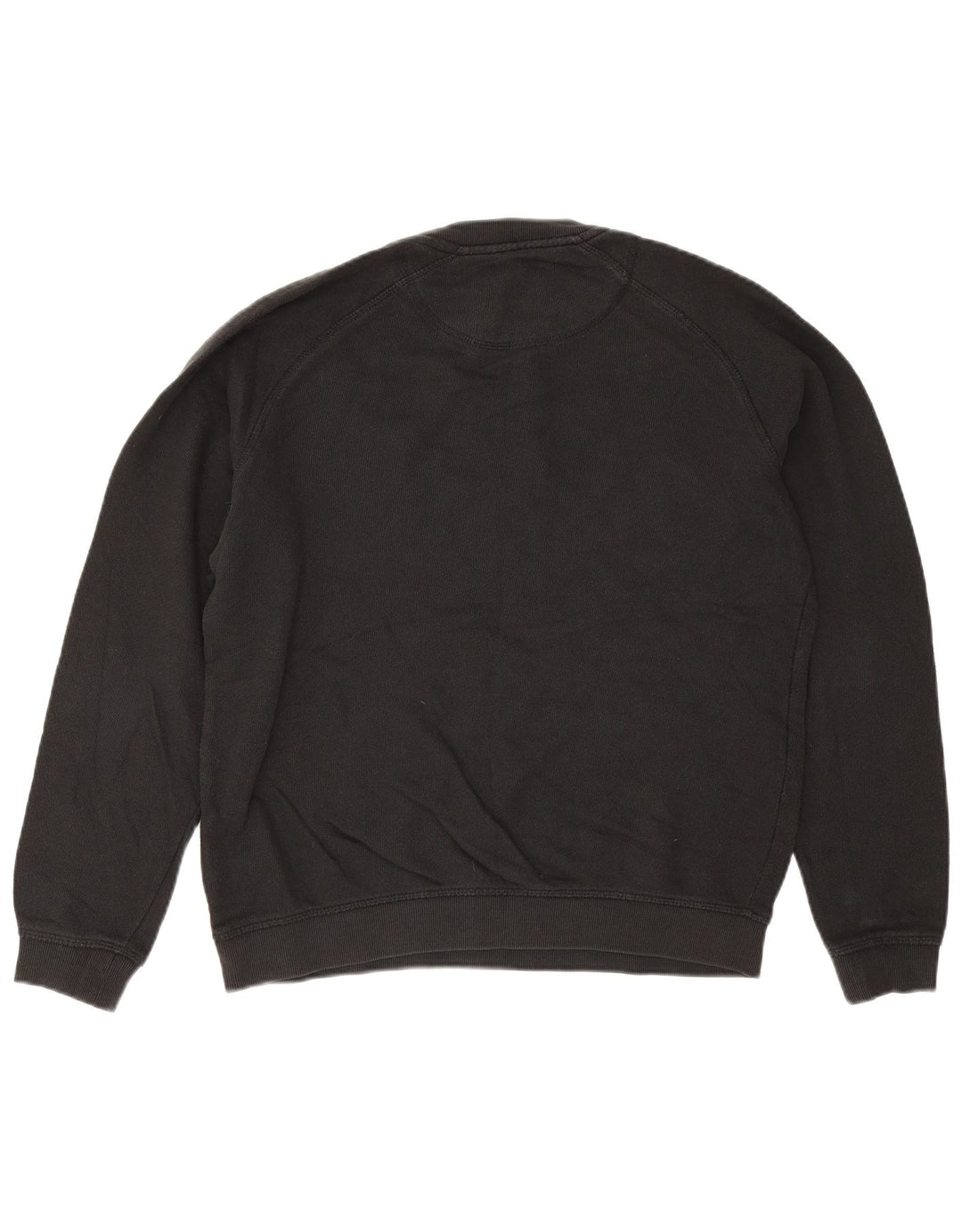 Jack & Jones Mens Sweatshirt Jumper Large Black Cotton