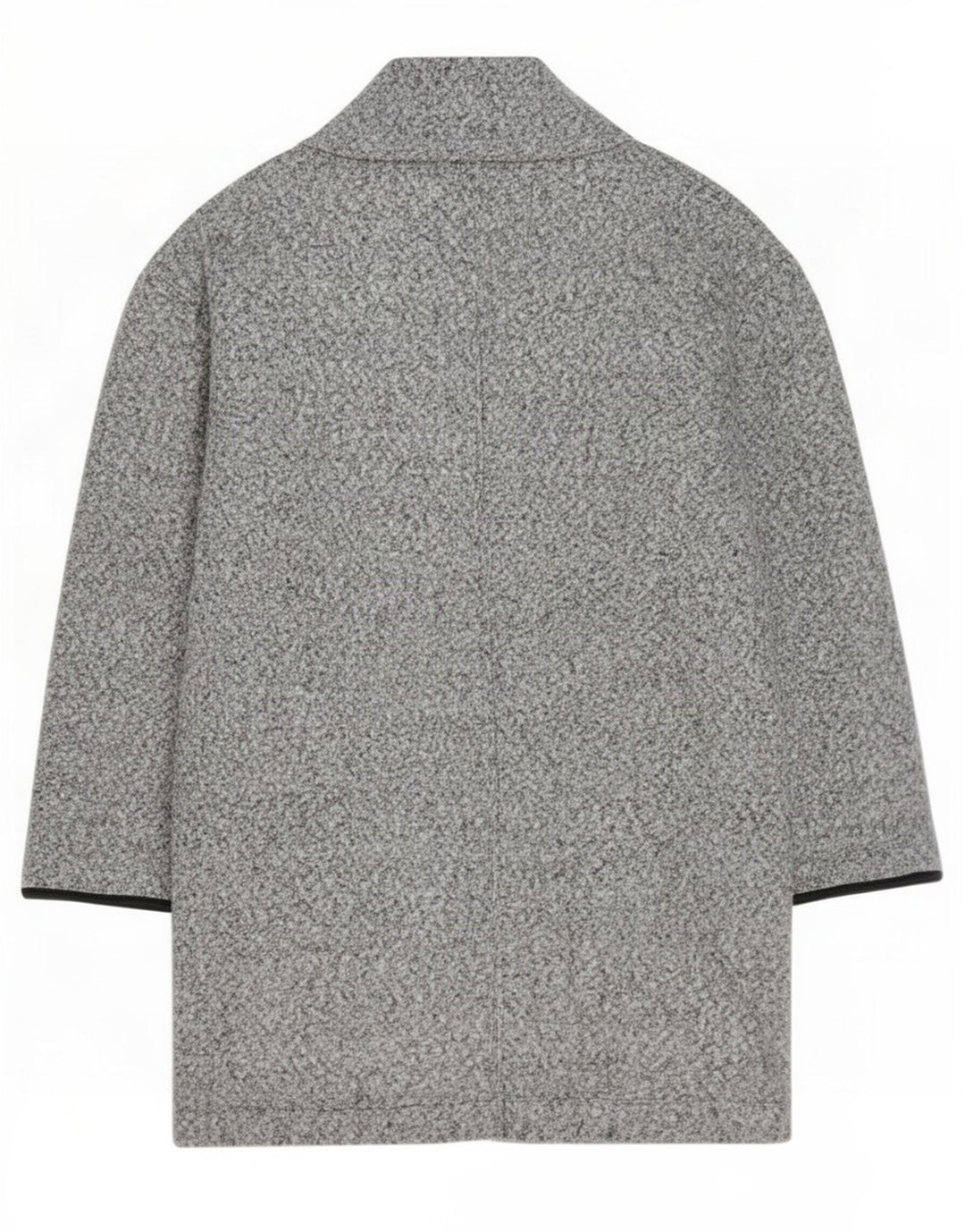 Marks & Spencer Γυναικείο Petite Open πανωφόρι UK 12 Medium Grey Flecked