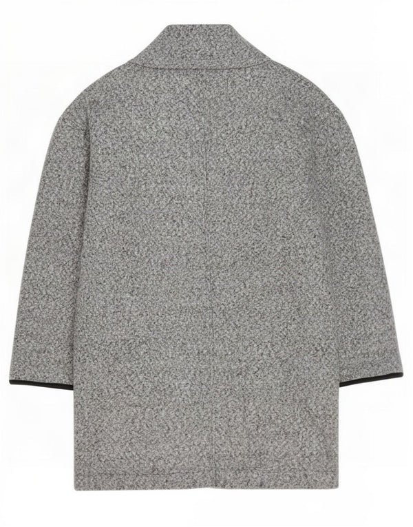 Marks & Spencer Γυναικείο Petite Open πανωφόρι UK 12 Medium Grey Flecked