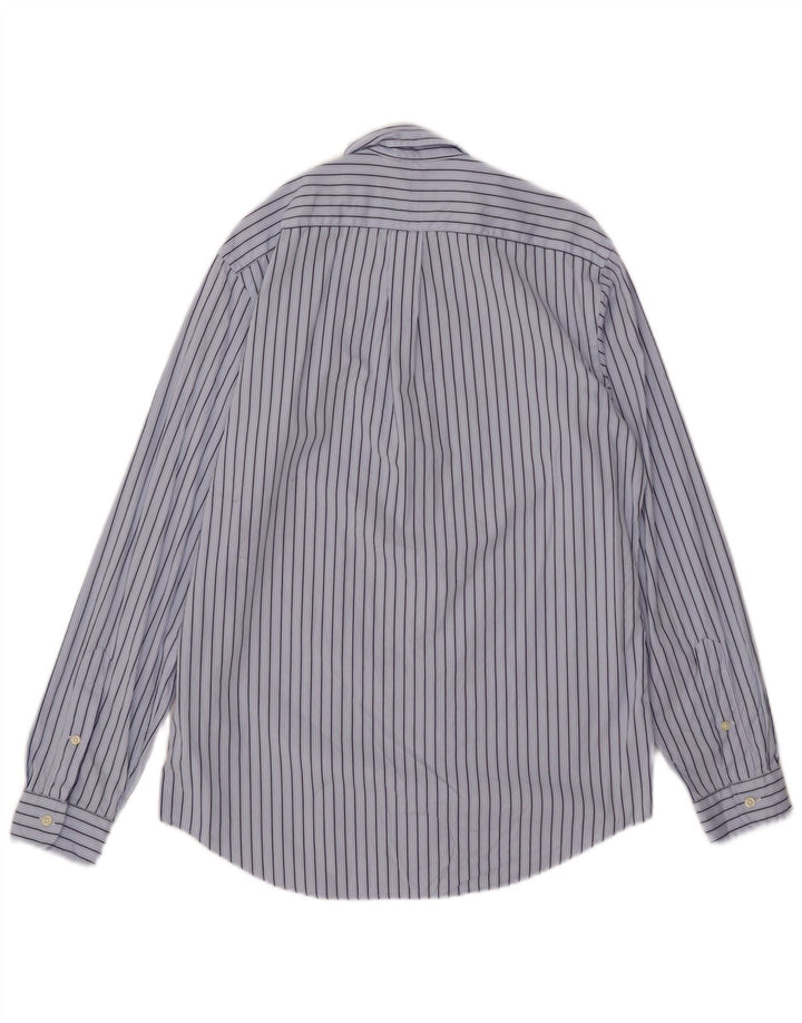 Koszula męska Polo Ralph Lauren, bawełniana w średnie niebieskie paski