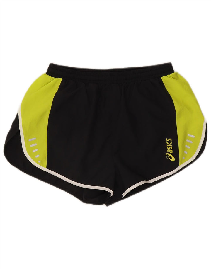 Asics Sportsshorts til kvinder UK 12 Medium Sort Colourblock Polyester