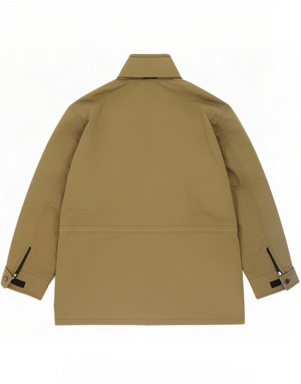 Giacca a vento da uomo Marks & Spencer UK 44/46 XL cotone kaki