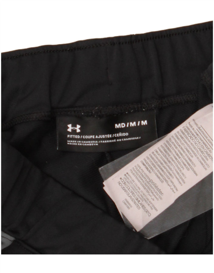 Pantaloni da tuta da uomo Under Armour Poliestere color block medio nero