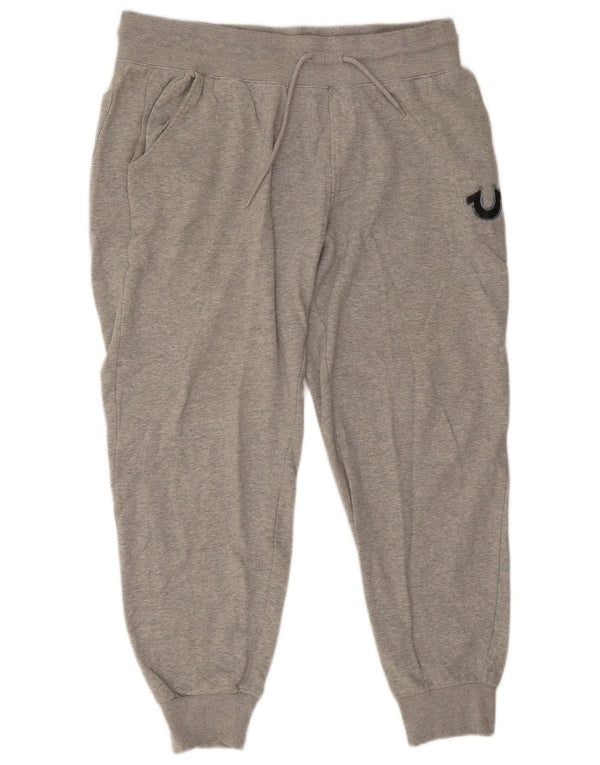 Pantaloni da tuta da donna True Religion Joggers UK 16 Large Grey Flecked