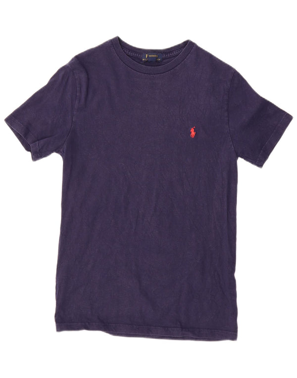 Polo Ralph Lauren T-shirt da ragazzo Top 14-15 anni Large in cotone blu navy