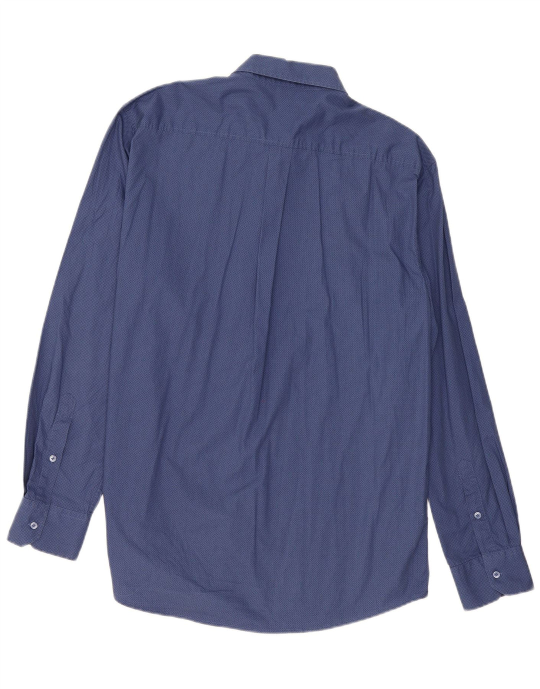 Dack's Mens Regular Fit Shirt 2XL Navy Blue Geometric Cotton