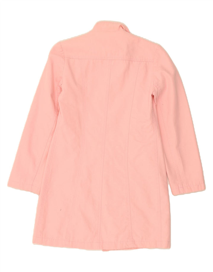 SASHA Womens Overcoat UK 10 Small Pink Cotton Vintage Sasha and Second-Hand Sasha from Messina Hembry 