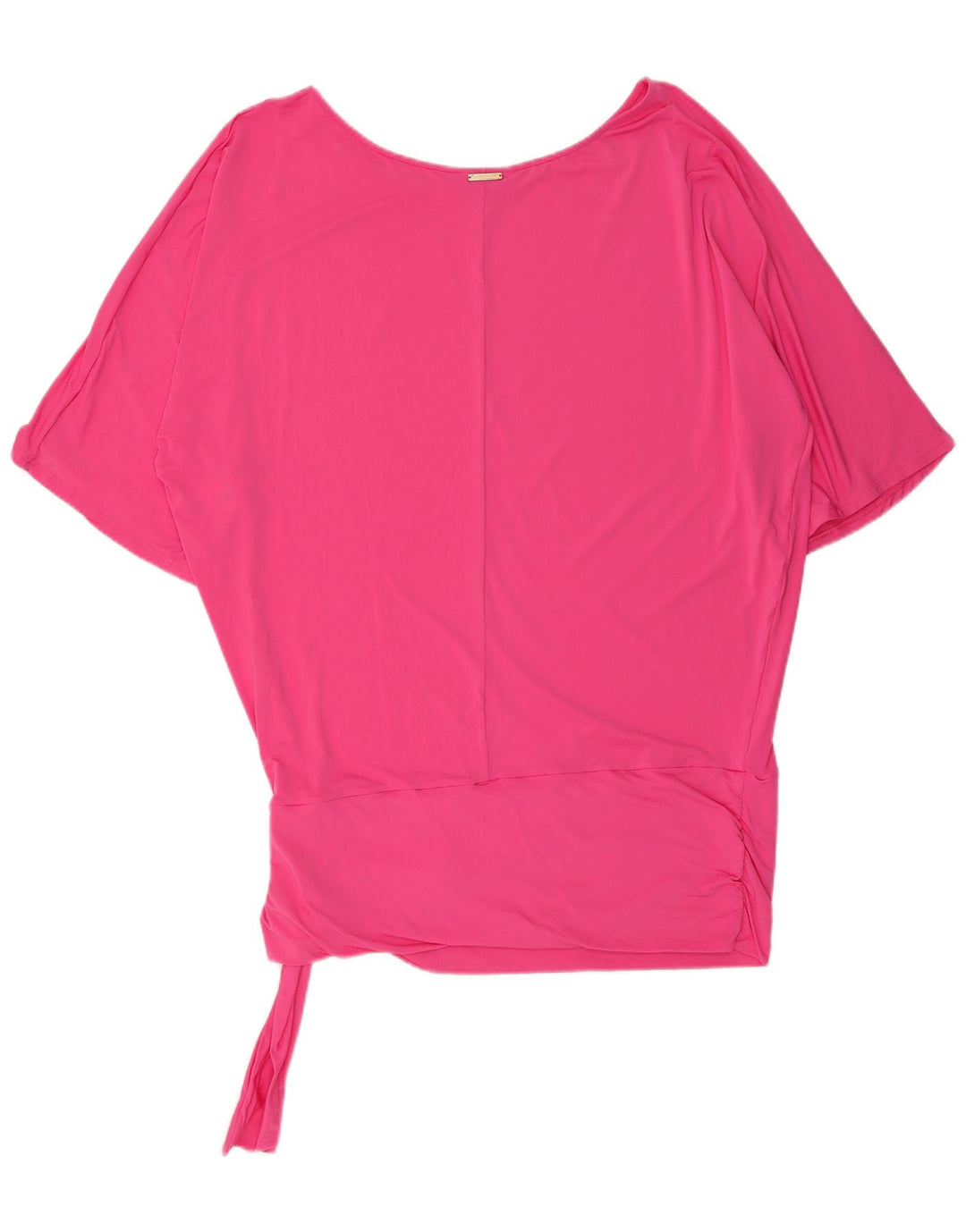Michael Kors Damen Übergroßes Tunika-Oberteil UK 16 Large Rosa Nylon