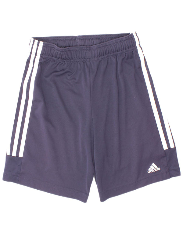 Pantaloni scurți sport Aeroready Adidas pentru băieți 11-12 ani, bleumarin