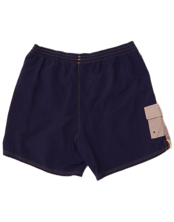 Fila Mens Cargo Swimming Shorts XL  Navy Blue Colourblock Polyamide