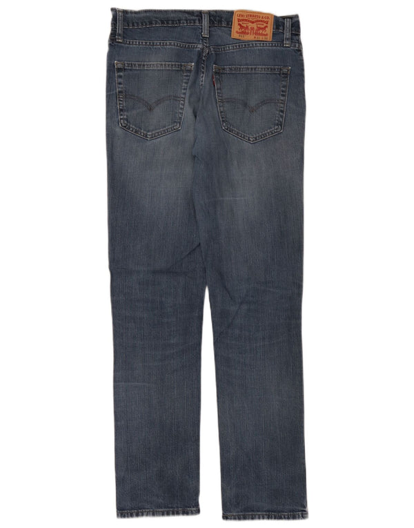 Levi's Uomo 511 Slim Jeans W31 L32 Cotone Blu
