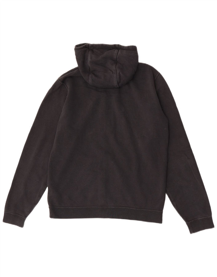 Pulover Nike pentru bărbați, cu fermoar, bumbac mediu negru