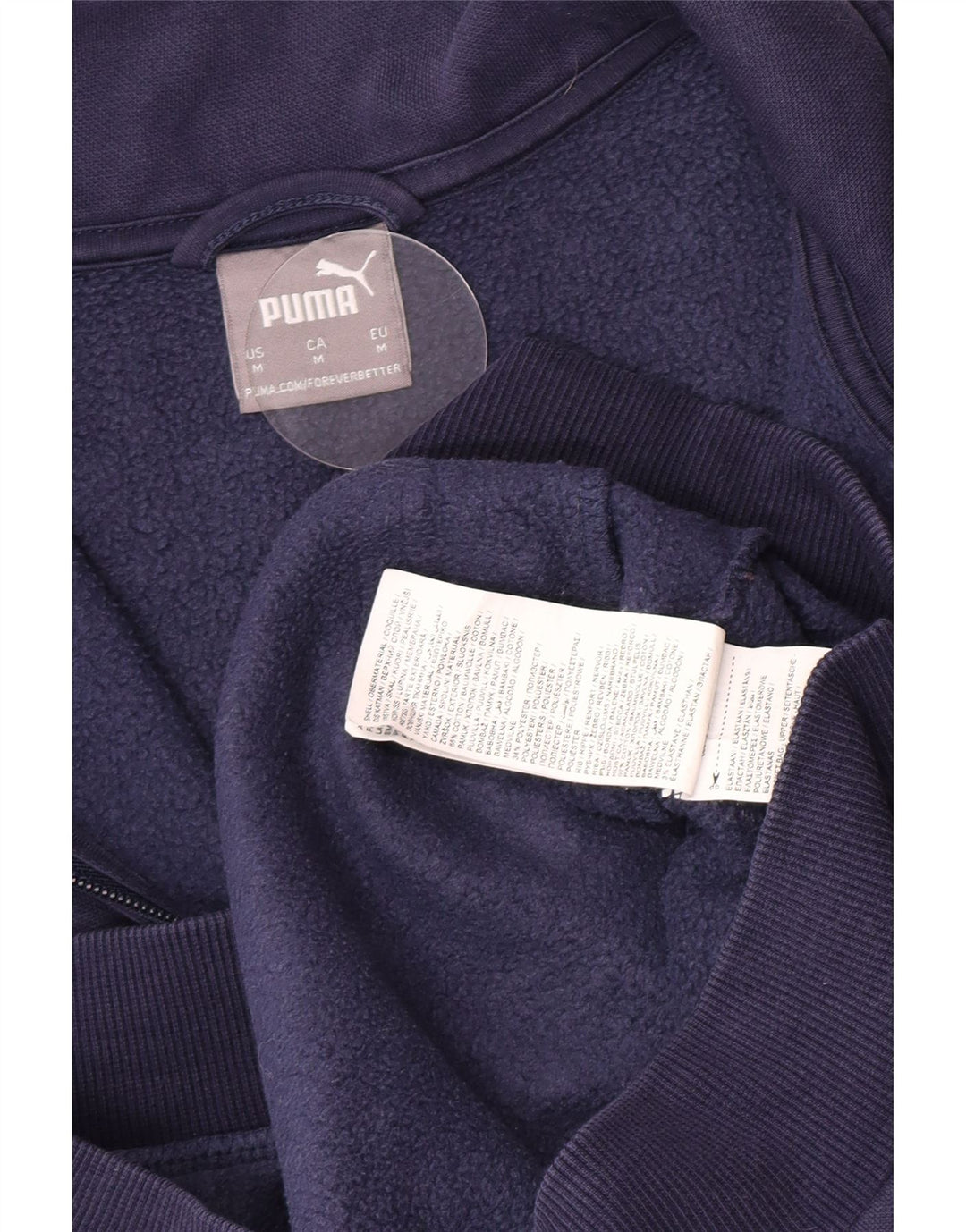 Puma Træningsdragt til mænd Topjakke Medium Navyblå Bomuld