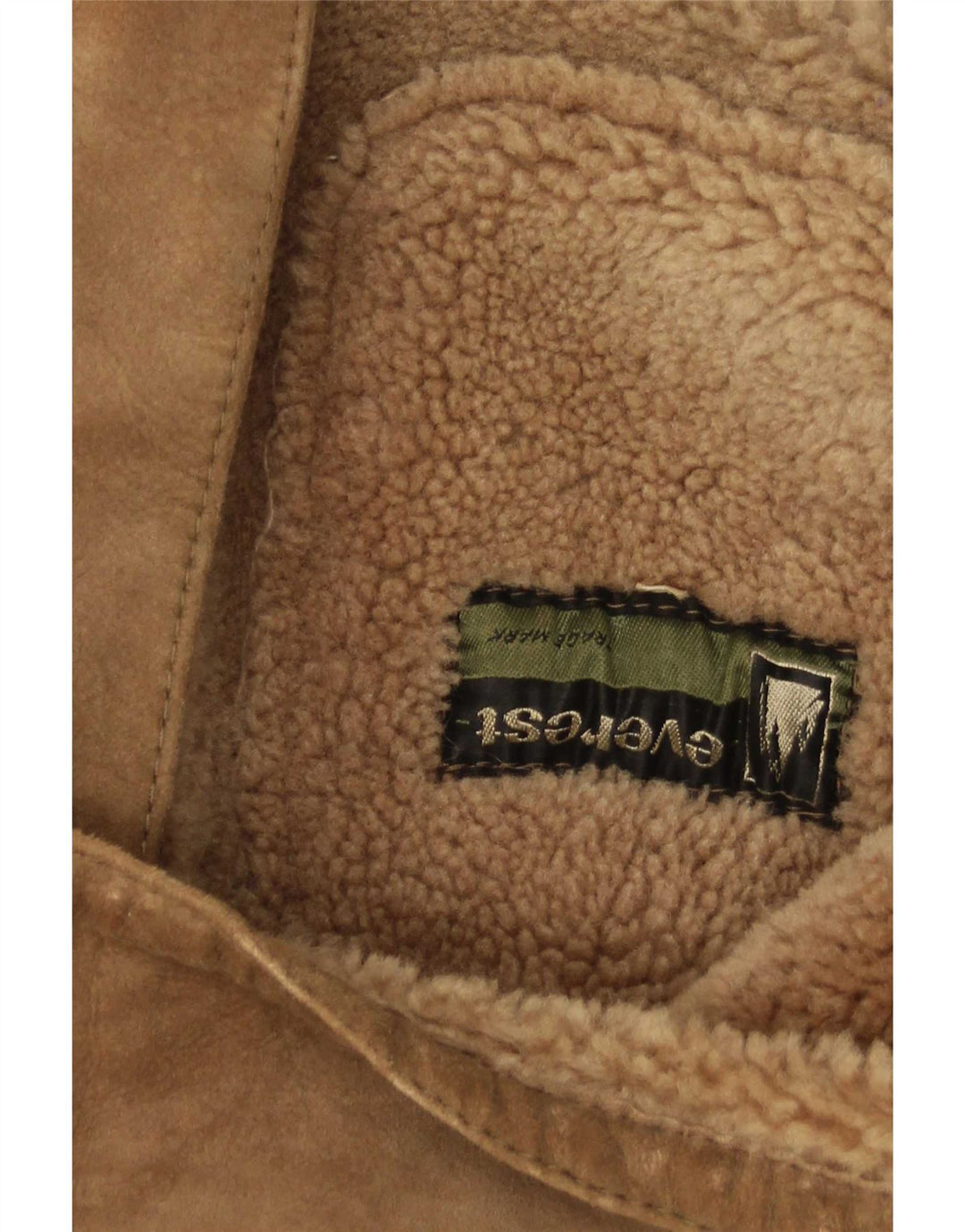 Giacca in montone da uomo Everest IT 54 2XL Beige