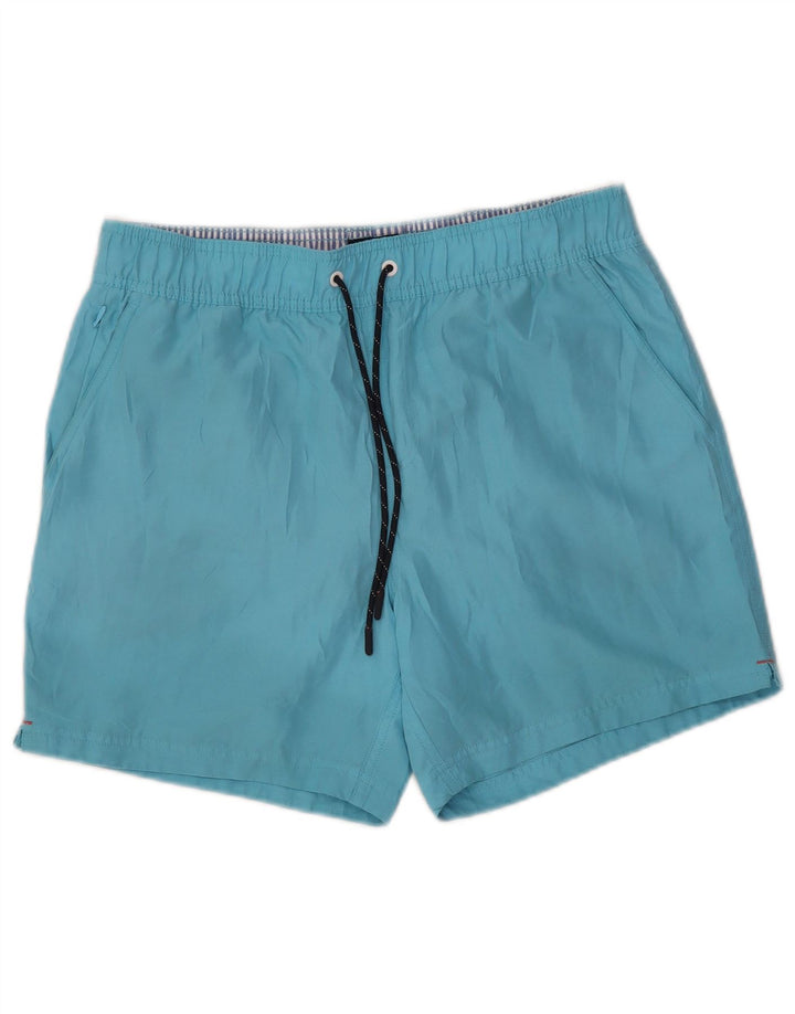 Pantaloncini da bagno da uomo Joules blu medio in poliestere