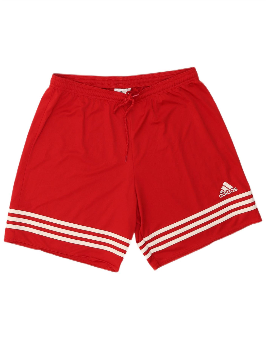 Adidas Mens Climalite Sport Shorts Large  Red Polyester