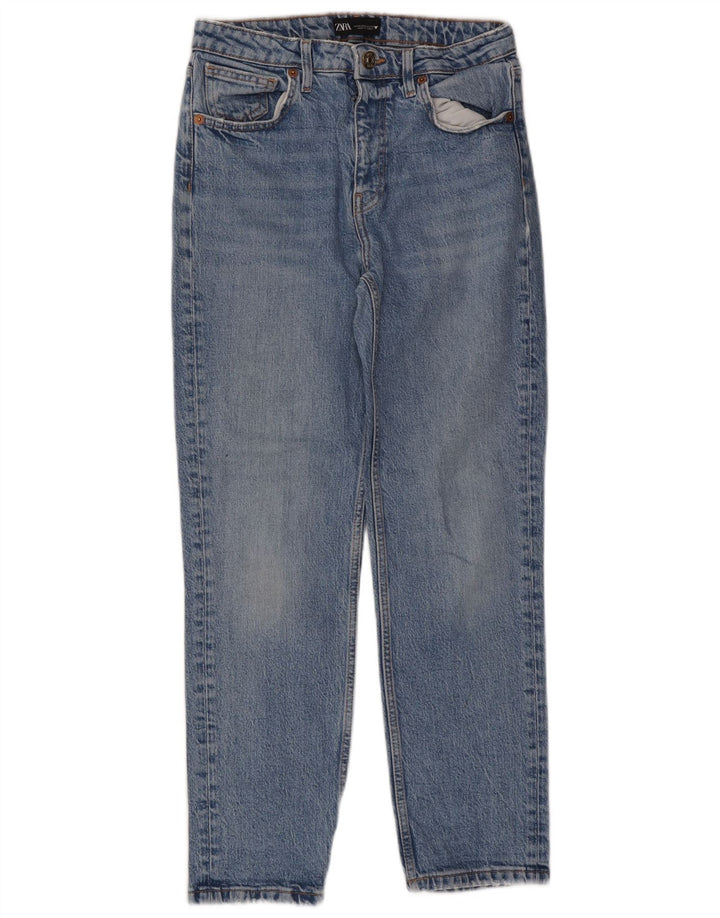 Zara Womens Tapered Jeans EU 38 Small W28 L26 Blue
