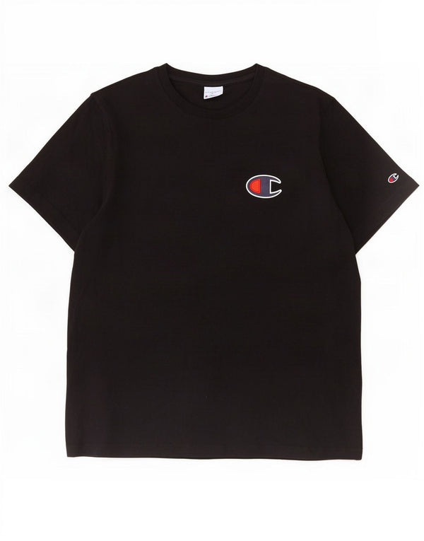 T-shirt grafica da uomo Champion Top 2XL Nera