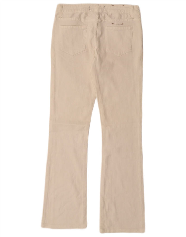 Just Cavalli Jean Bootcut Femme W26 L30 Coton Blanc