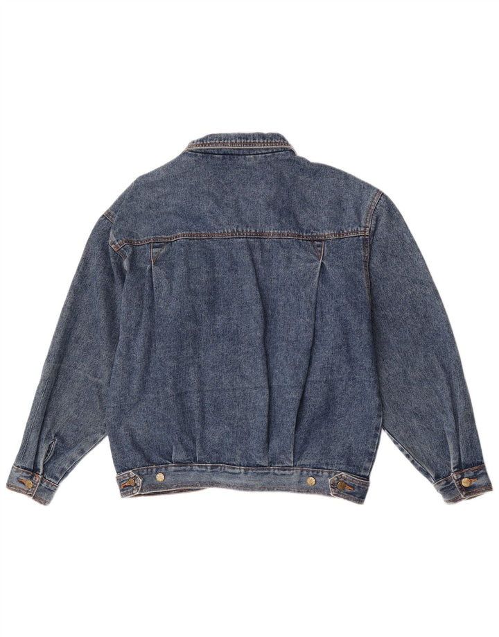 MONTANA Herren Jeansjacke UK 40 Large Blau