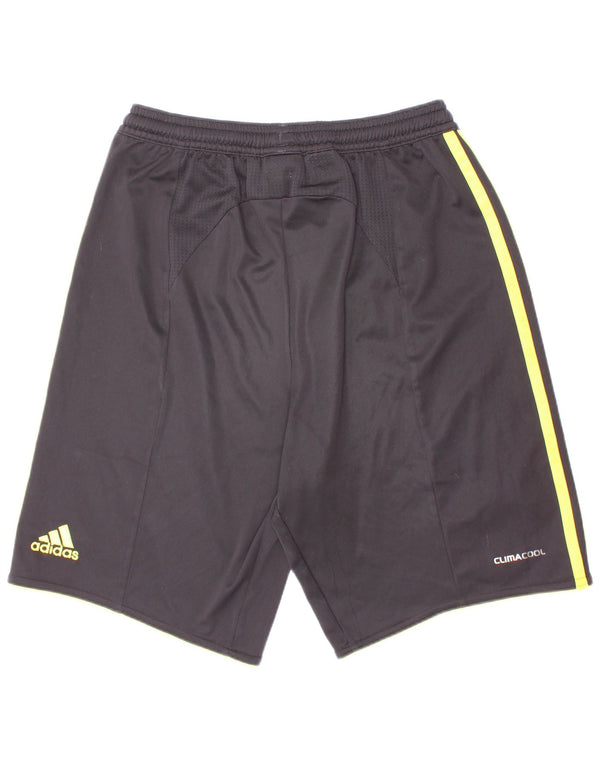 Adidas Boys Liverpool Αθλητικό Σορτς 11-12 ετών Μαύρο πολύχρωμο πολυεστέρα