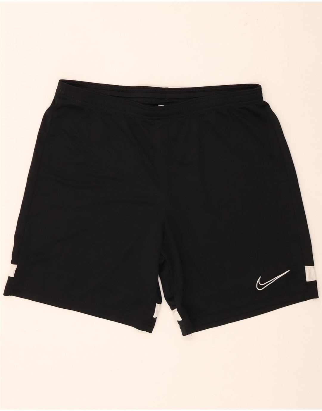 Nike Mens Dri Fit Sport Shorts Large Black Colourblock Polyester