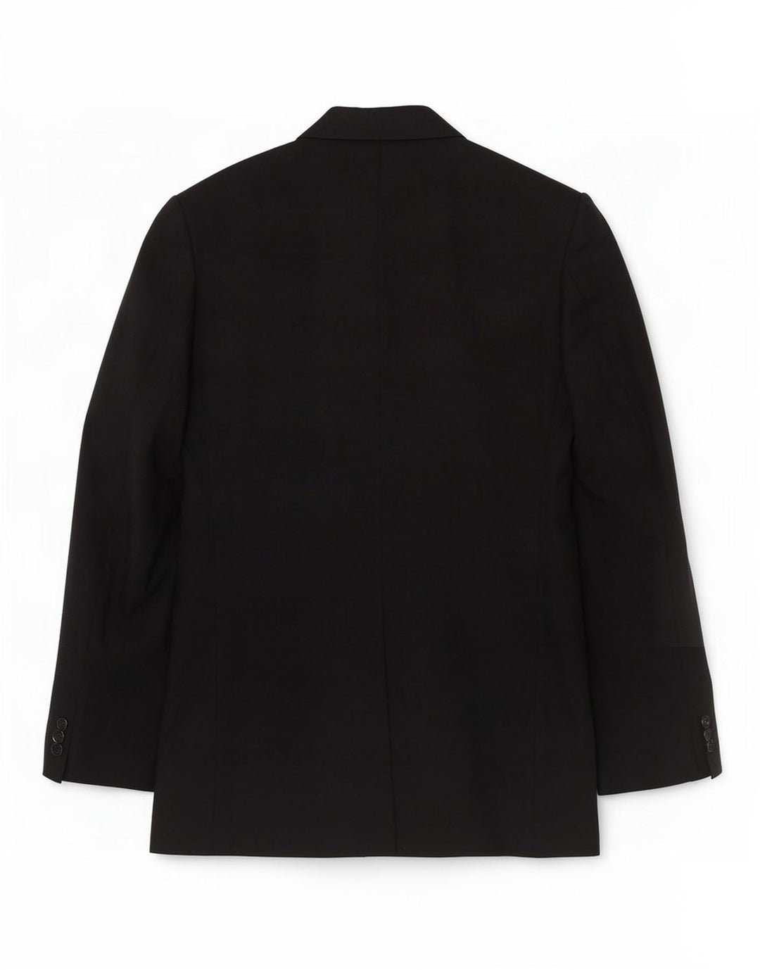 Jaqueta blazer masculina de 3 botões Marks & Spencer Reino Unido 38 lã preta média