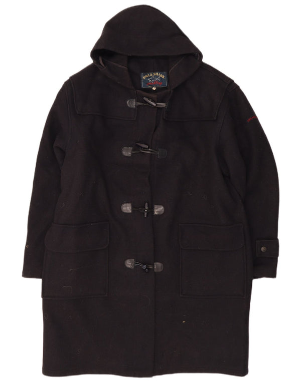 Montgomery con cappuccio da uomo Paul & Shark Yachting UK 40 Large Lana blu navy