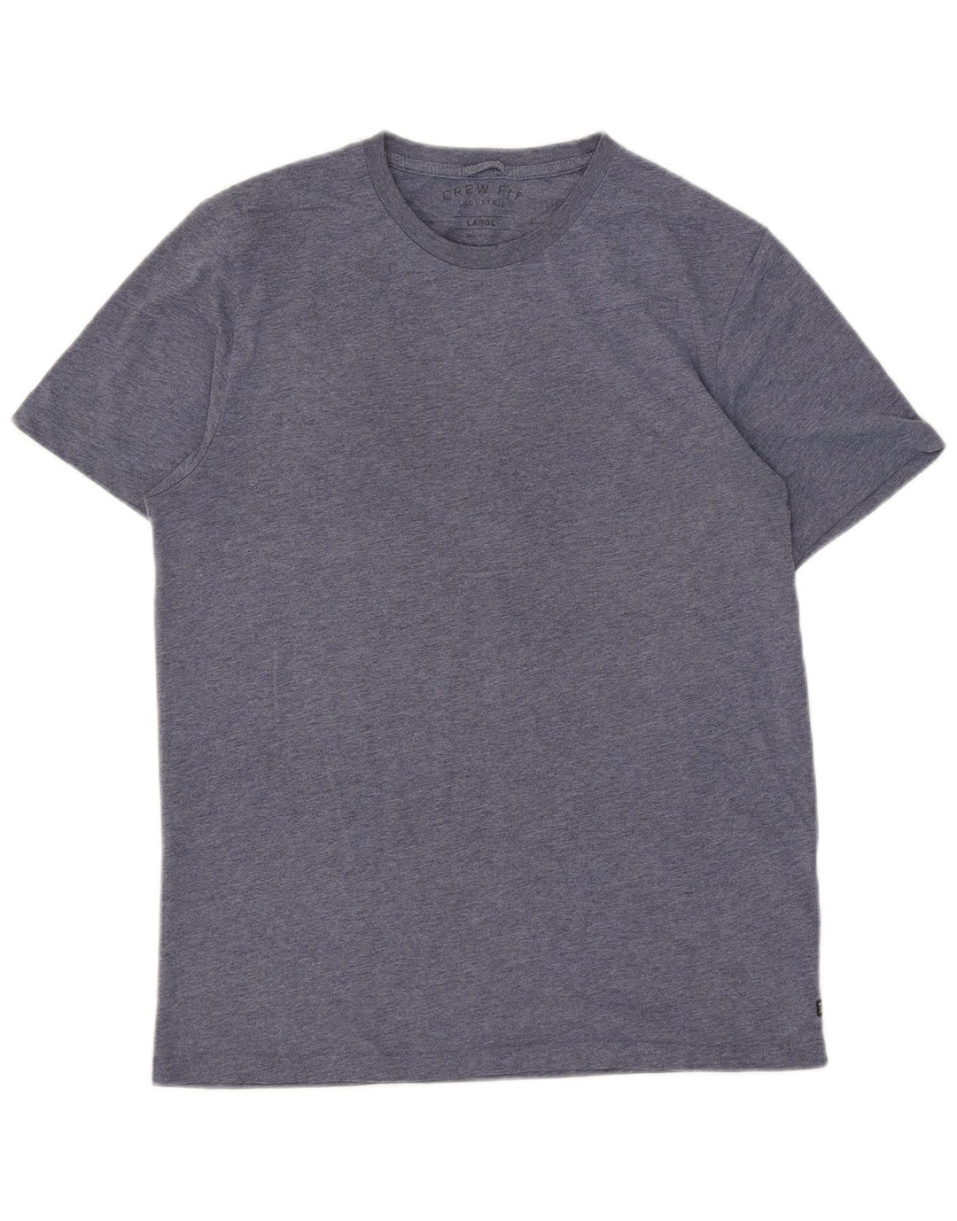 Vintage Mens T-Shirt Top Large Blue Cotton