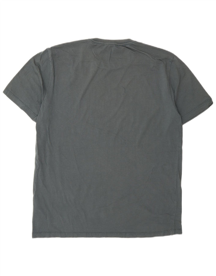 T-shirt da uomo Reiss Top Large in cotone blu