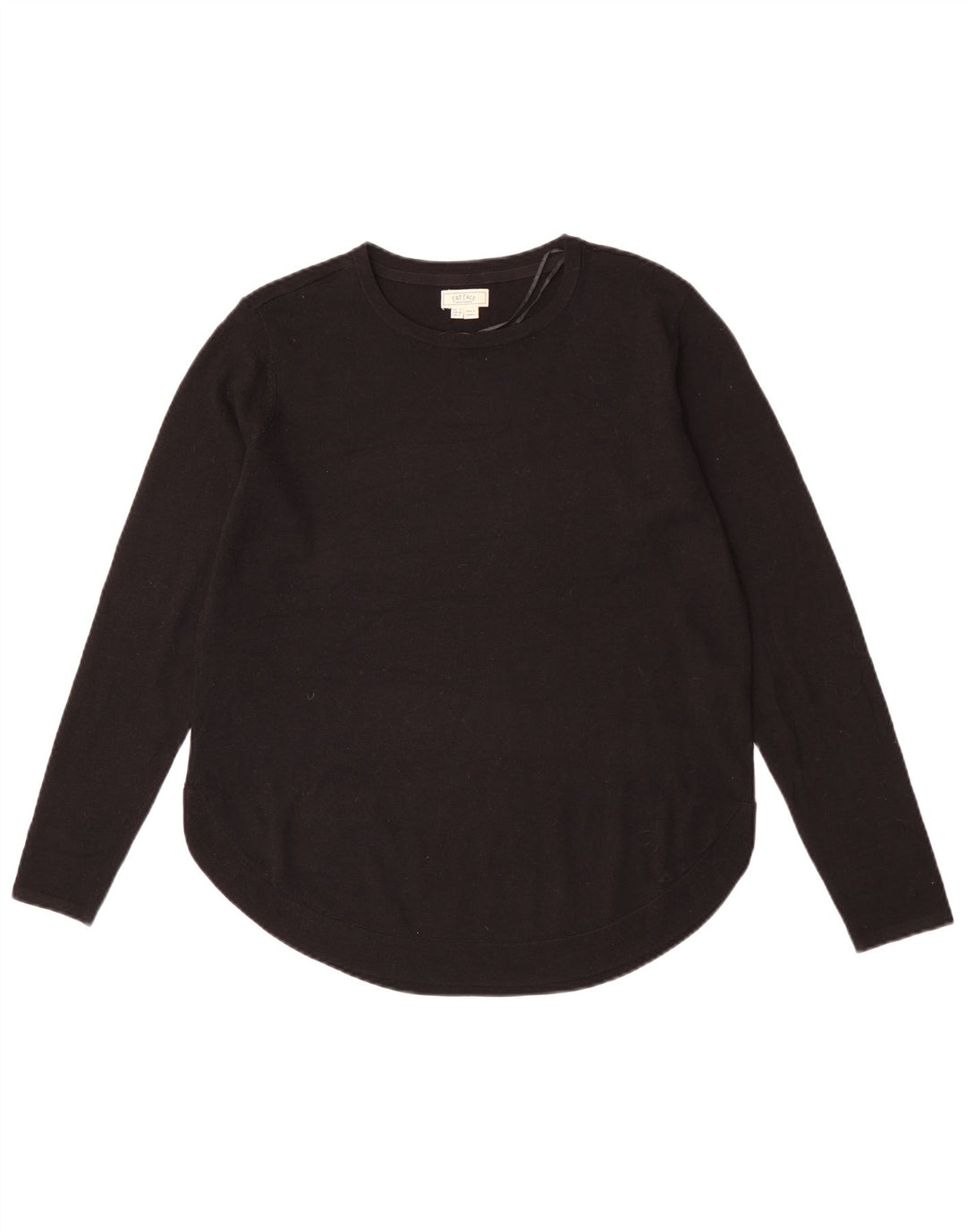 Fat Face Dame Boat Neck Jumper Sweater UK 12 Medium Sort Polyester
