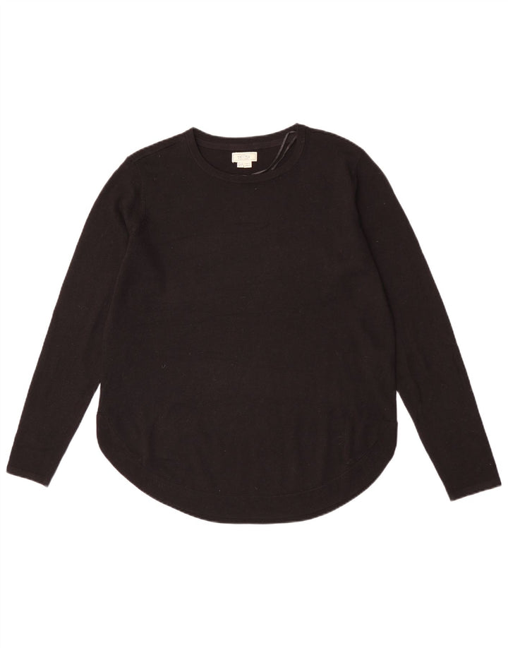 Fat Face Dame Boat Neck Jumper Sweater UK 12 Medium Sort Polyester