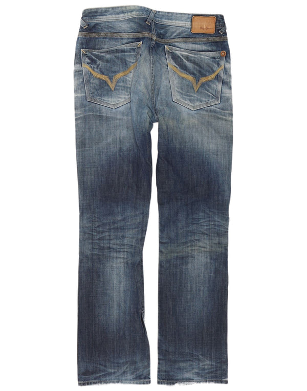 PEPE Jeans Bootcut Homme W34 L34 Bleu Coton