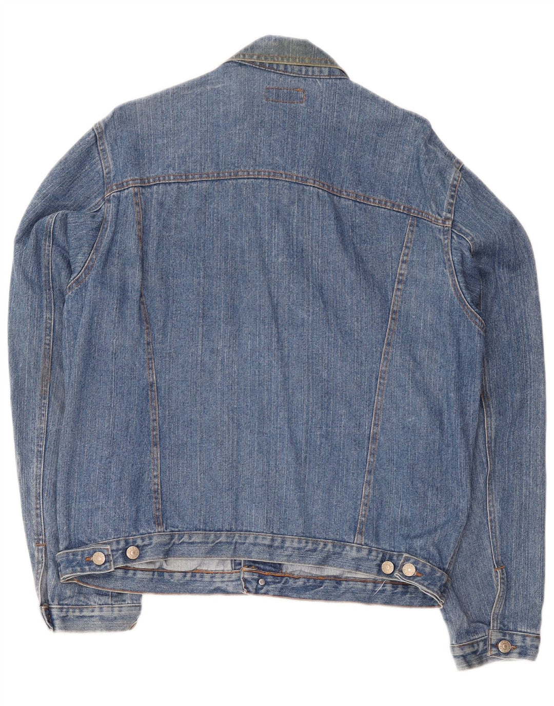 Vintage Dame denimjakke UK 20 2XL Blå Bomuld