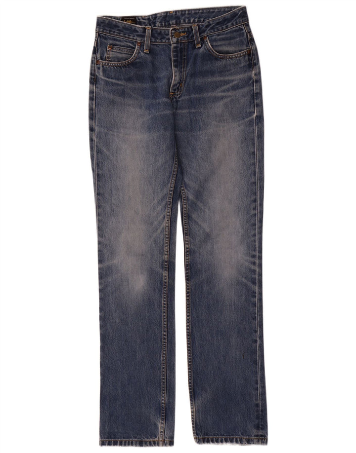 Lee Mens Straight Jeans W31 L35 Blue Cotton