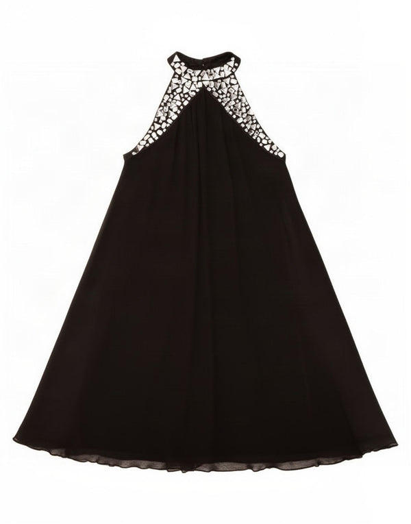 Lipsy Femme Robe Halter UK 8 Small Noir Polyester