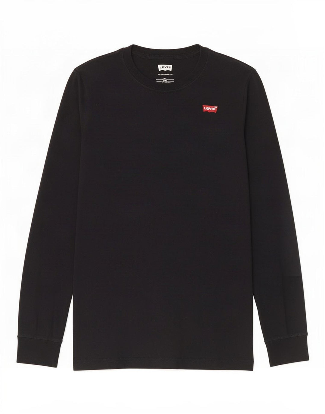 Maglia Levi's Ragazzo Manica Lunga 15-16 Anni Cotone Nero