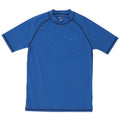 Męski T-shirt Mountain Warehouse z osłoną UV, duży, niebieski, poliestrowy
