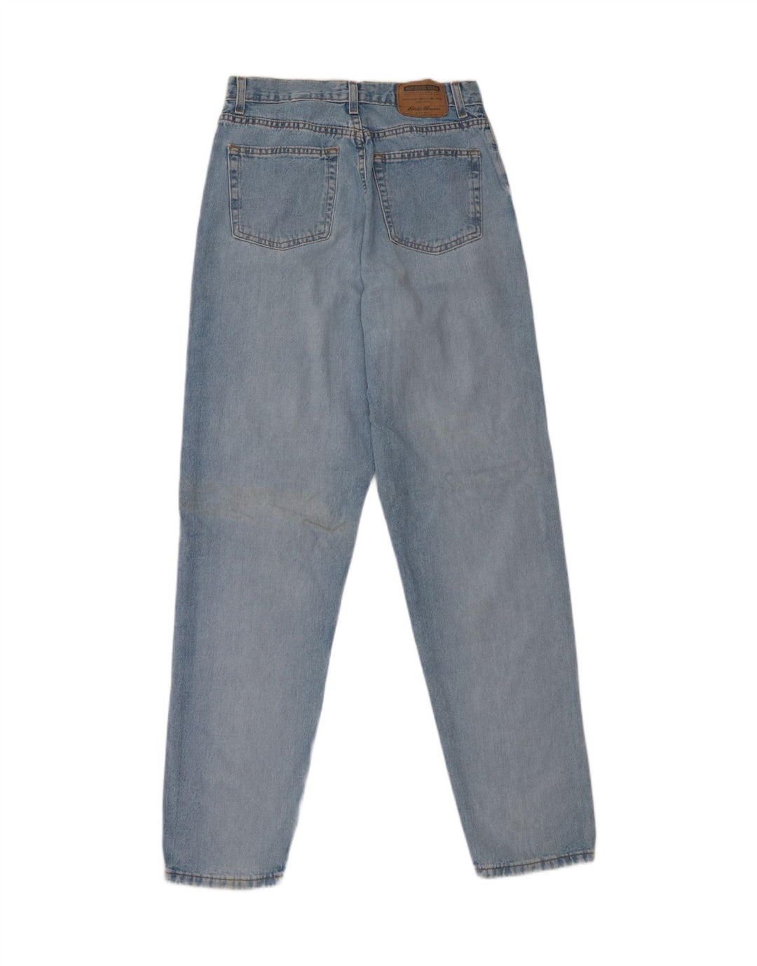 EDDIE BAUER Womens Tapered Jeans US 8 Medium W28 L33 Blue Cotton