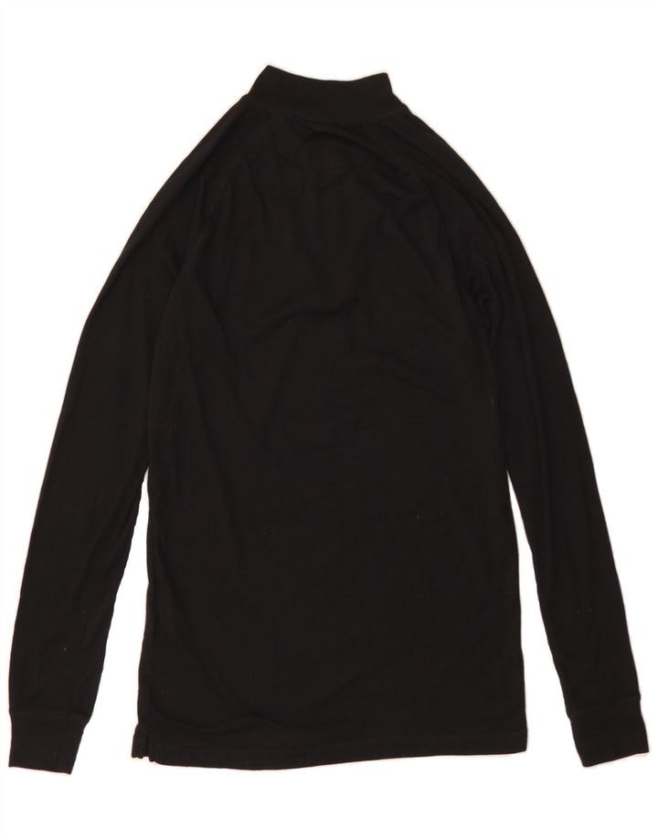 MOUNTAIN WAREHOUSE Mens Zip Neck Pullover Tracksuit Top Small Black Vintage Mountain Warehouse and Second-Hand Mountain Warehouse from Messina Hembry 