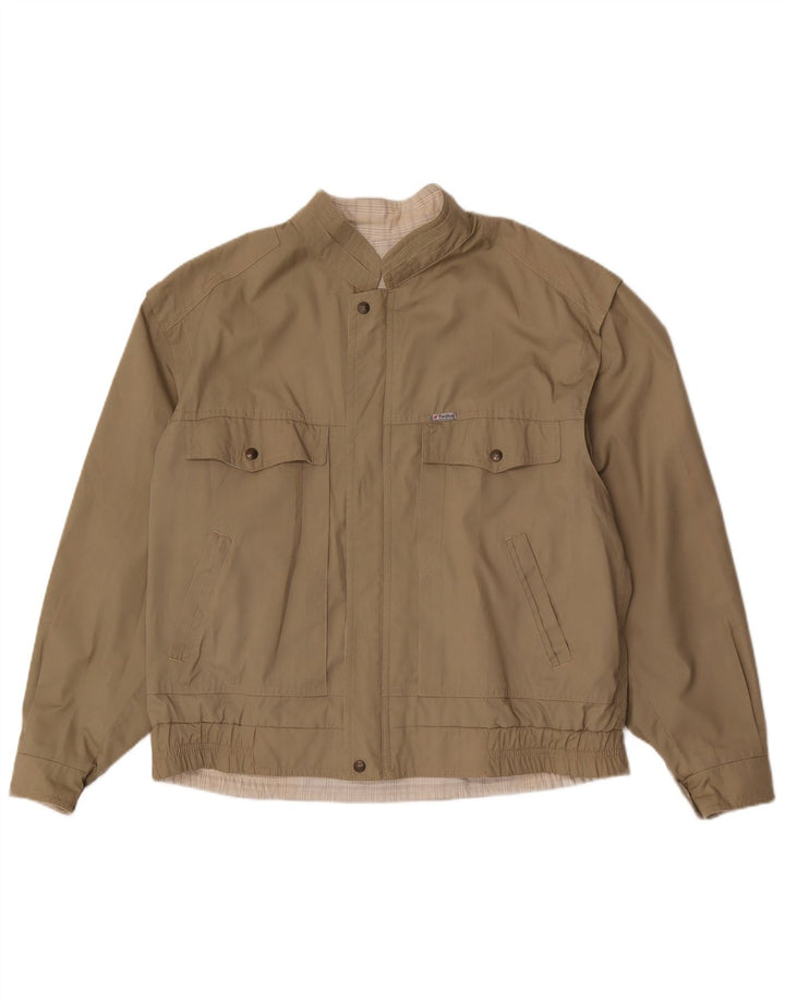 Giubbotto bomber reversibile da uomo Faciba IT 54 2X poliestere kaki