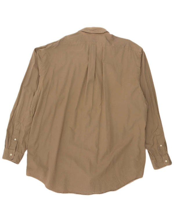 Ralph Lauren Mens Classic Fit Shirt 2XL Beige