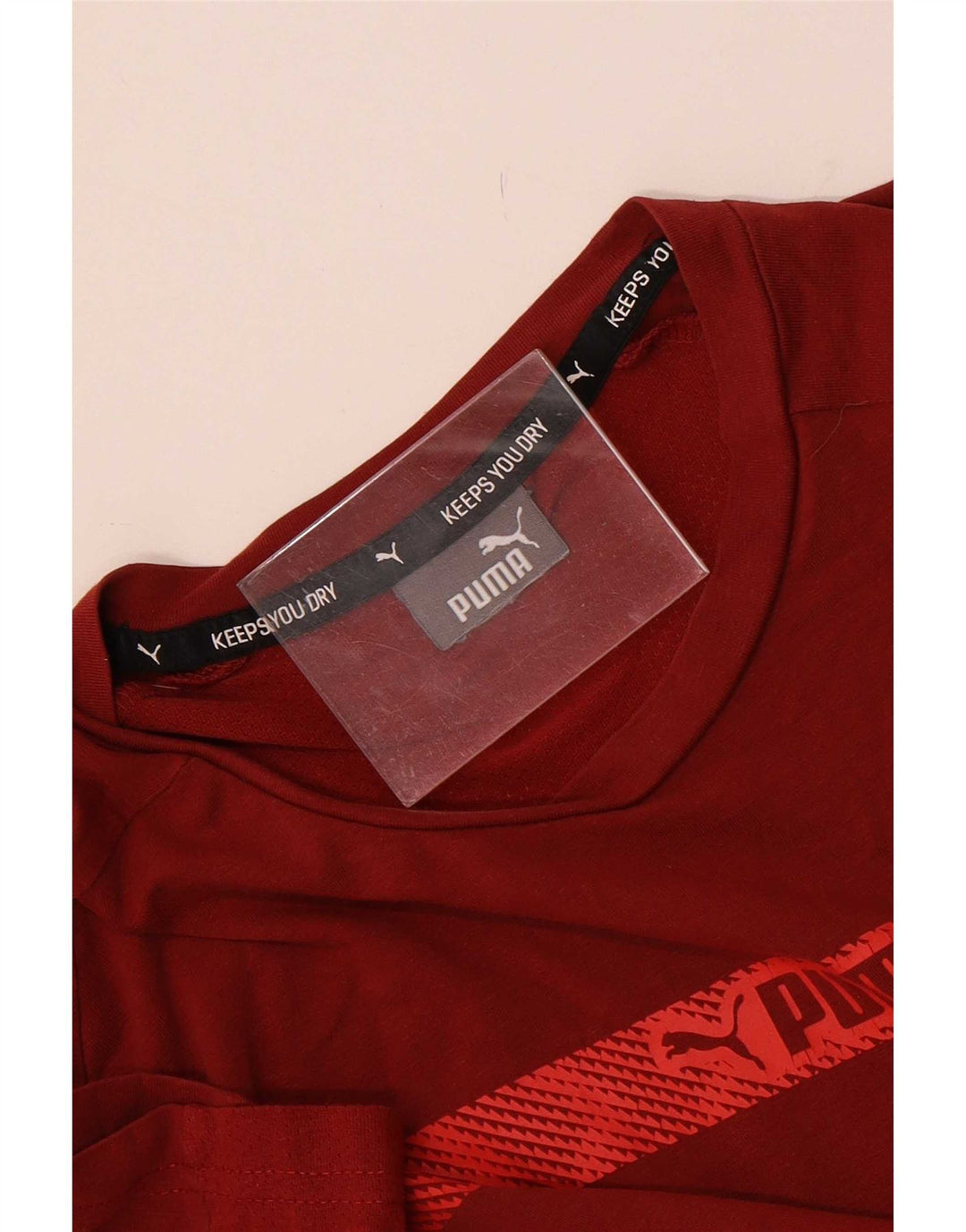 Puma Mens T-Shirt Top Small Red