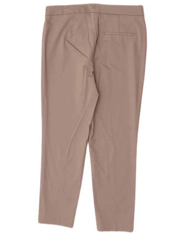 Женские укороченные брюки узкого кроя Marks & Spencer UK 12 Medium W30 L25 Бежевые