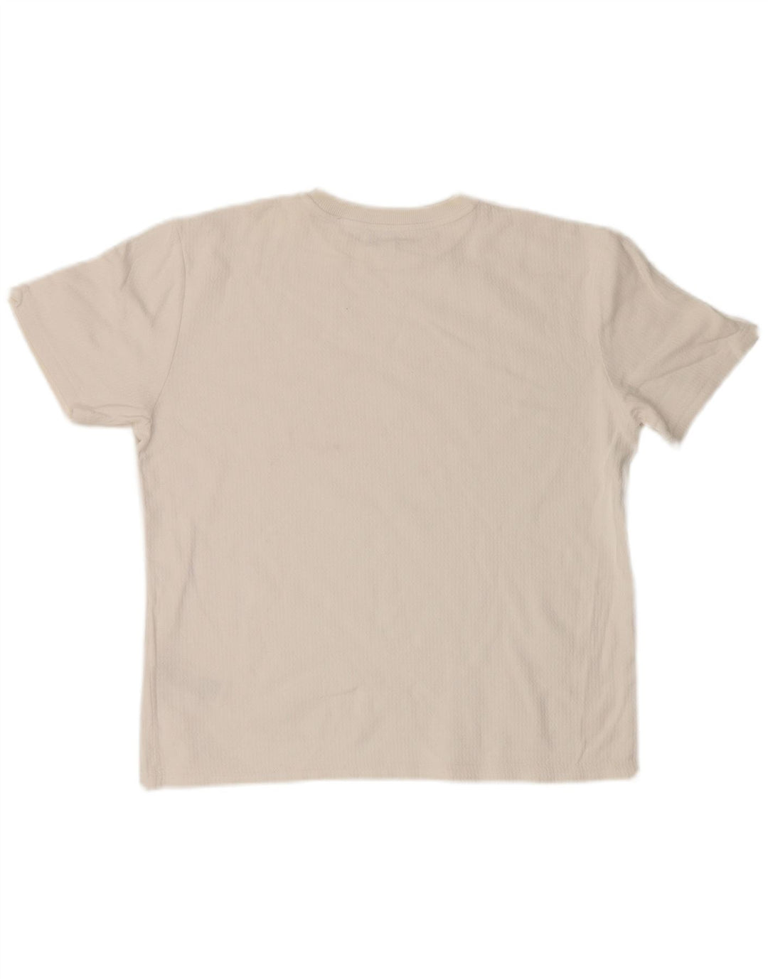 Reiss Herre T-Shirt Top Medium Hvid Bomuld