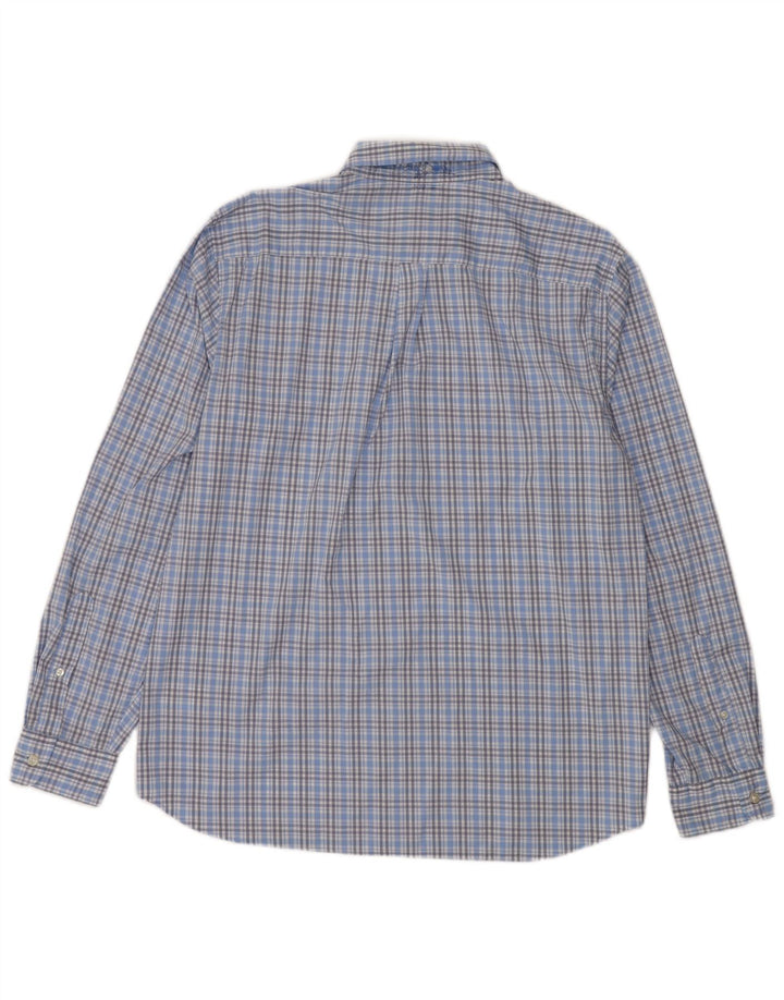 Vineyard Vines Mens Classic Fit Shirt Medium Blue Check Nylon