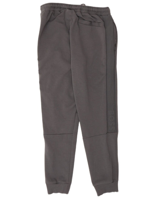 Hugo Boss Mens Tracksuit Trousers Joggers Large Grey Cotton