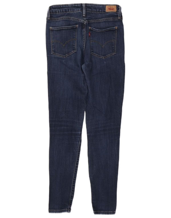 Levi's Womens Legging Skinny Jeans US 4 Small W27 L27 Navy Blue Cotton