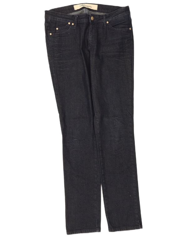 Jeans slim da donna Blumarine IT 46 Large W32 L34 Cotone blu navy
